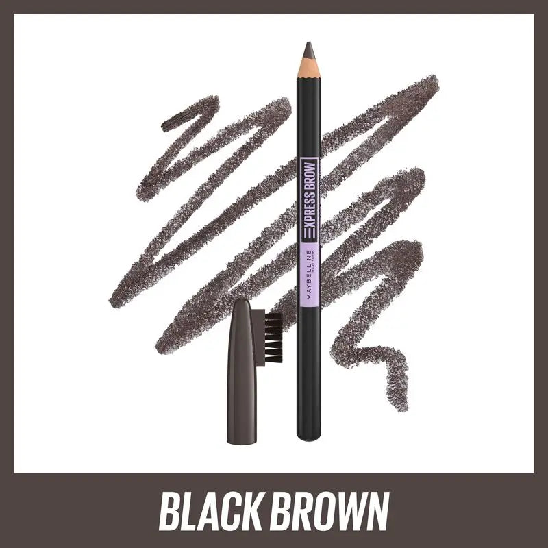 Maybelline New York Express Brow Lápiz De Cejas Tono 06 Black Brown