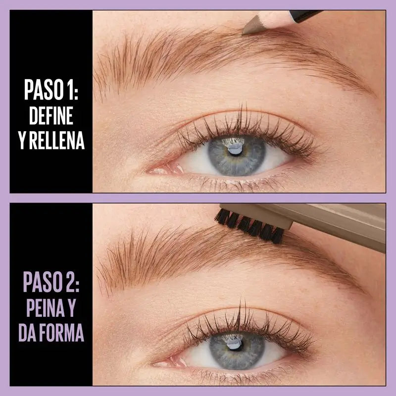 Maybelline New York Express Brow Lápiz De Cejas Tono 06 Black Brown