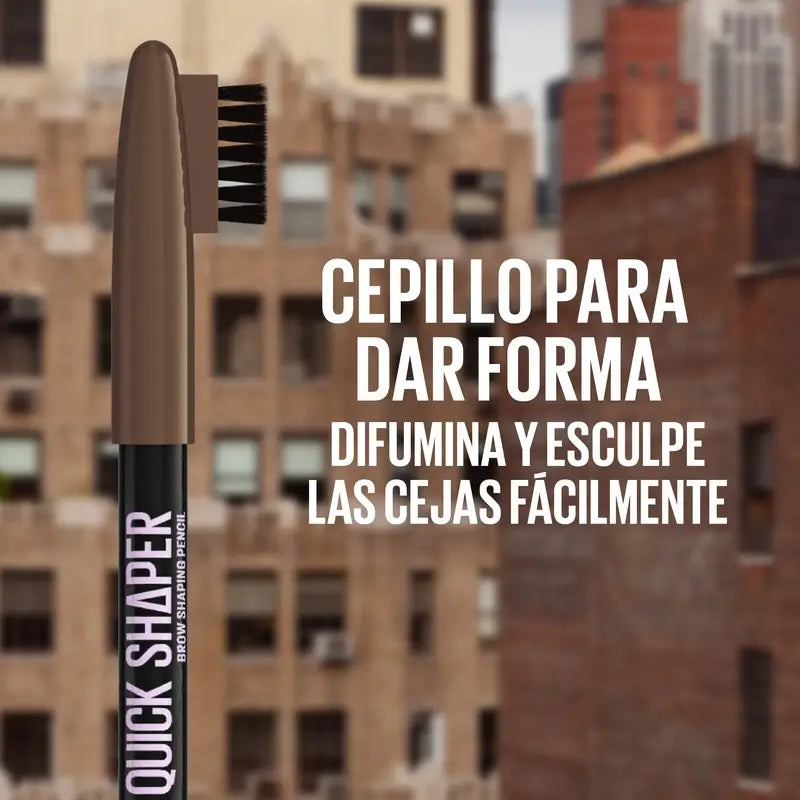 Maybelline New York Quick Shaper Medium Brown 04, 1 ud