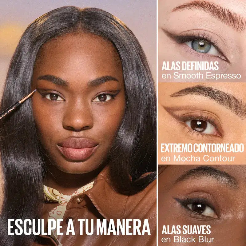 Maybelline New York Sculpting Stix Eyeliner 2 En 1, Mocha Contour 014, 0,7G