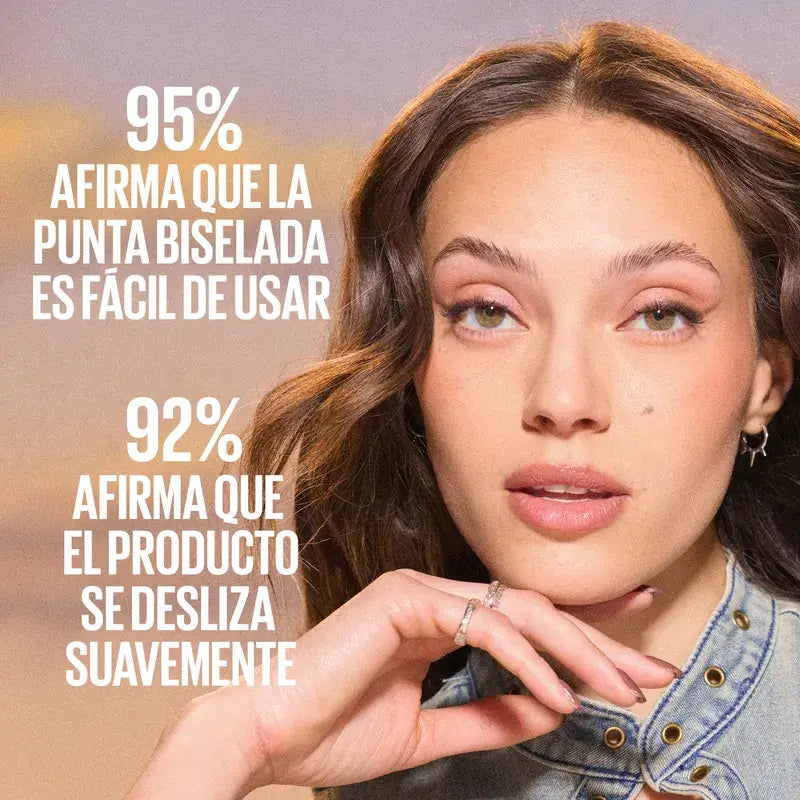 Maybelline New York Sculpting Stix Eyeliner 2 En 1, Mocha Contour 014, 0,7G