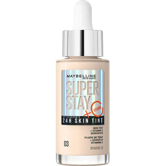 Maybelline New York Super Stay Skin Tint + Vitamina C 24H. Tono 03