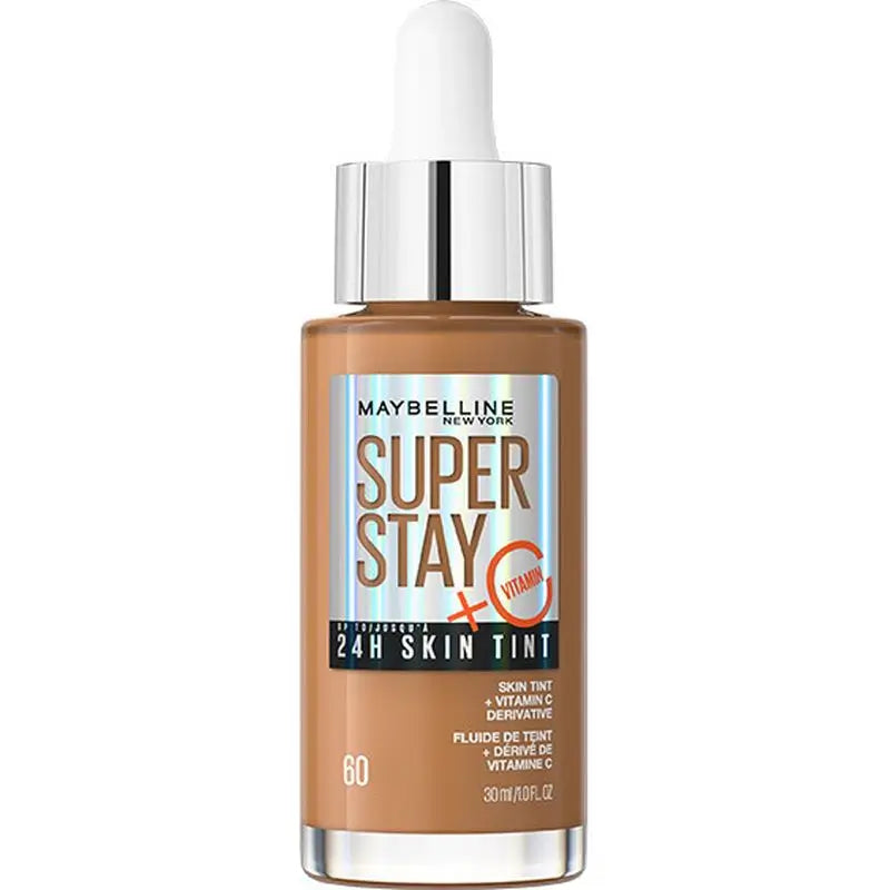 Maybelline New York Super Stay Skin Tint + Vitamina C 24H. Tono 60
