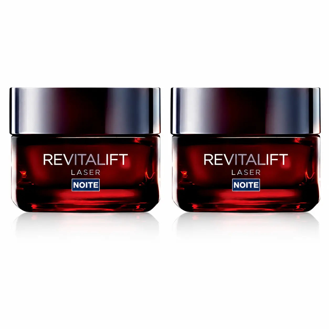 Maybelline Revitalift Láser Crema De Noche Anti-Edad Triple Acción, Antiarrugas Y Multicorrección, 50 Ml , pack 2