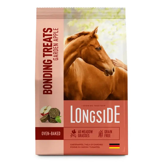 Mealberry Longside Bonding Treats Caballos Manzana, 500 gr