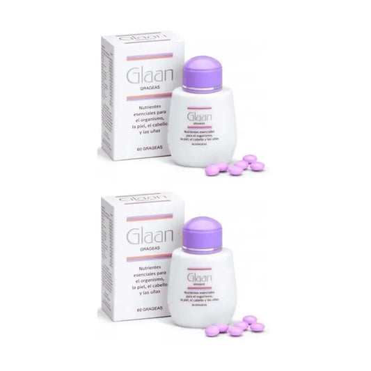 Meda Pharma Glaan Grageas, 2X60 Unidades