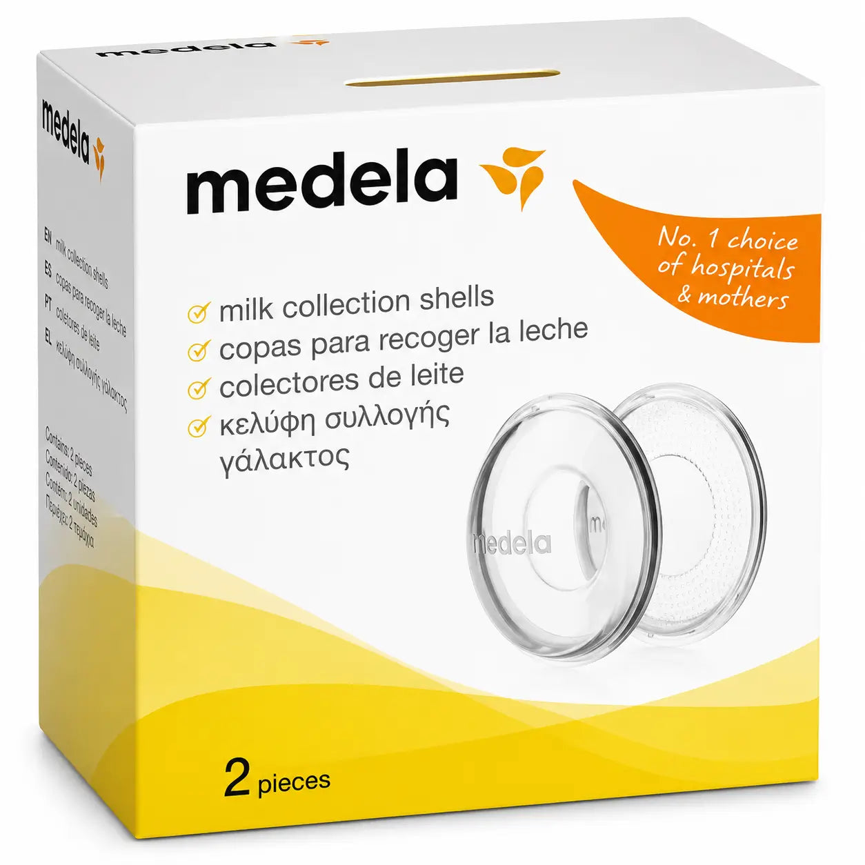 Medela Copas De Recogida De Leche 2 Uds.