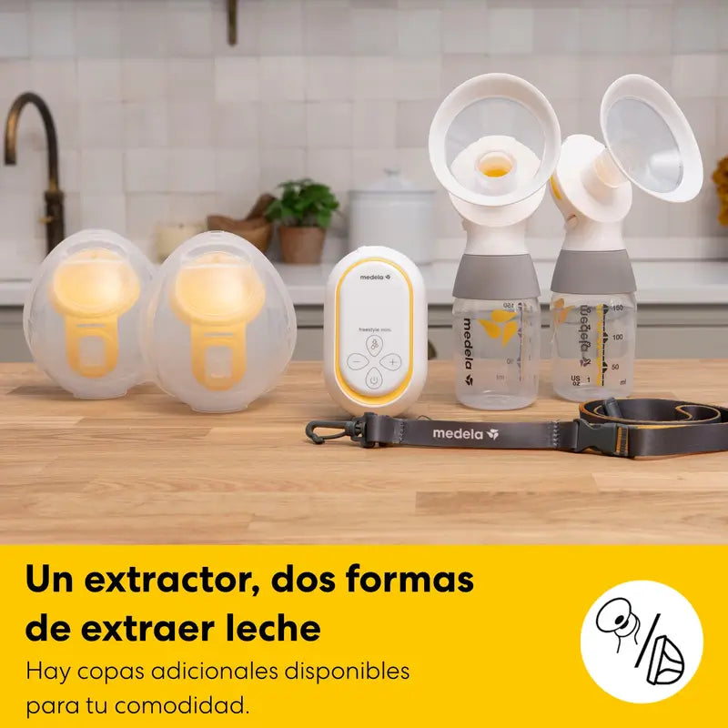 Medela Freestyle Mini Classic Sacaleches Electrico Doble