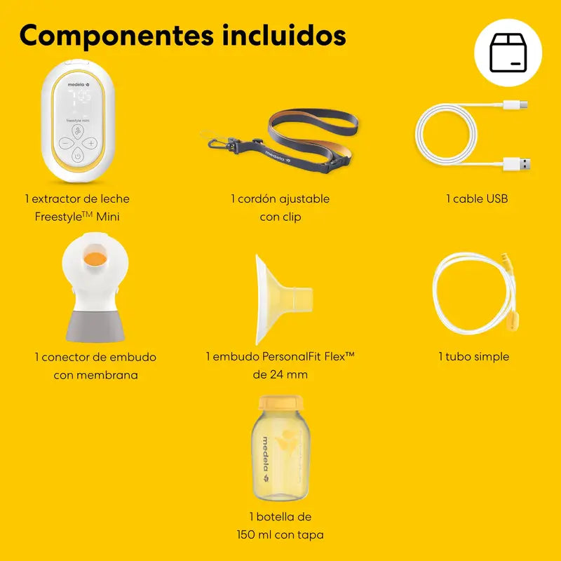 Medela Freestyle Mini Classic Sacaleches Electrico Simple