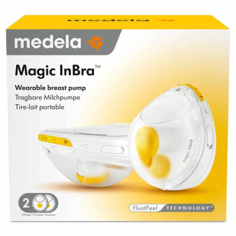Medela Magic Inbra Doble Extractor Manos Libres Sin Cables