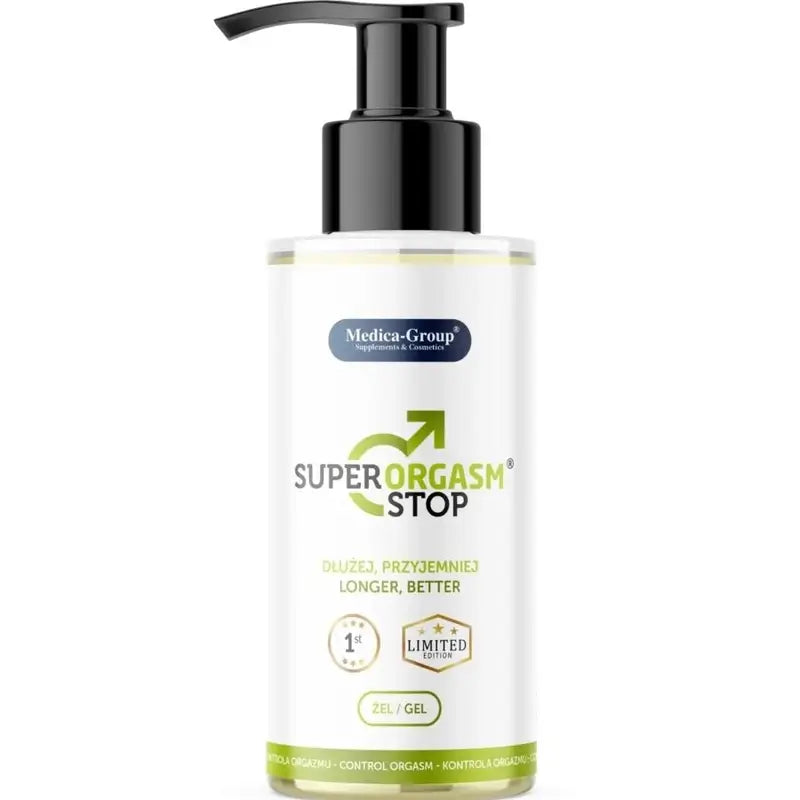 Medica Group Súper Orgasm Stop Gel Íntimo Para Hombre , 150 ml