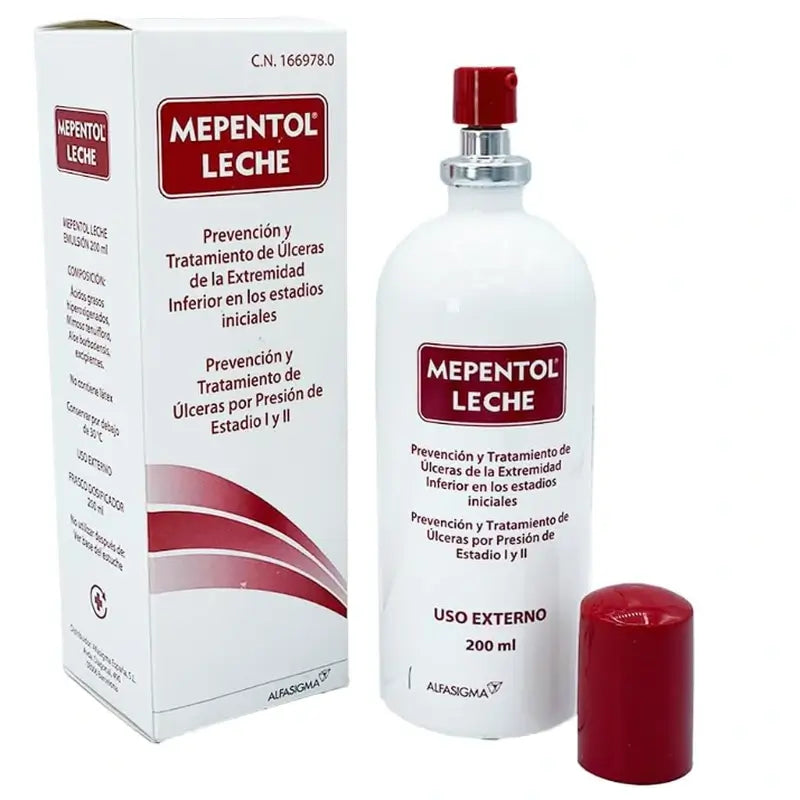 Mepentol Leche Emulsión, 2 x 200 ml