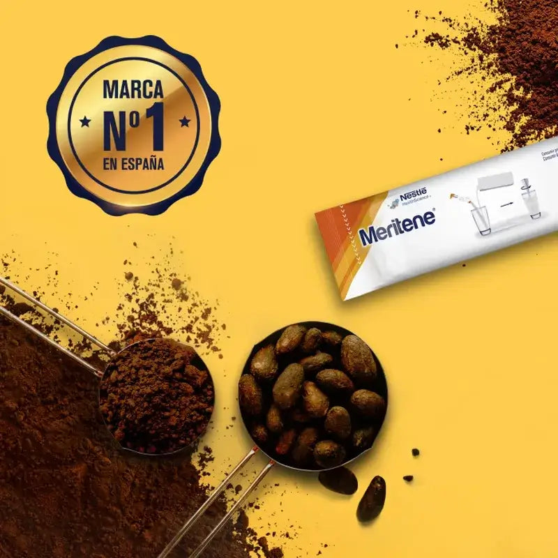 Meritene Fuerza y Vitalidad Batido Sabor Chocolate, 15 sobres x 30 gr