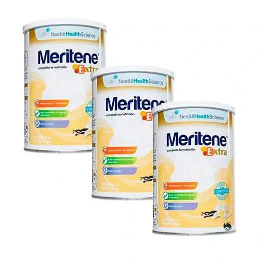 Meritene Extra Vainilla, 3X450 Gr