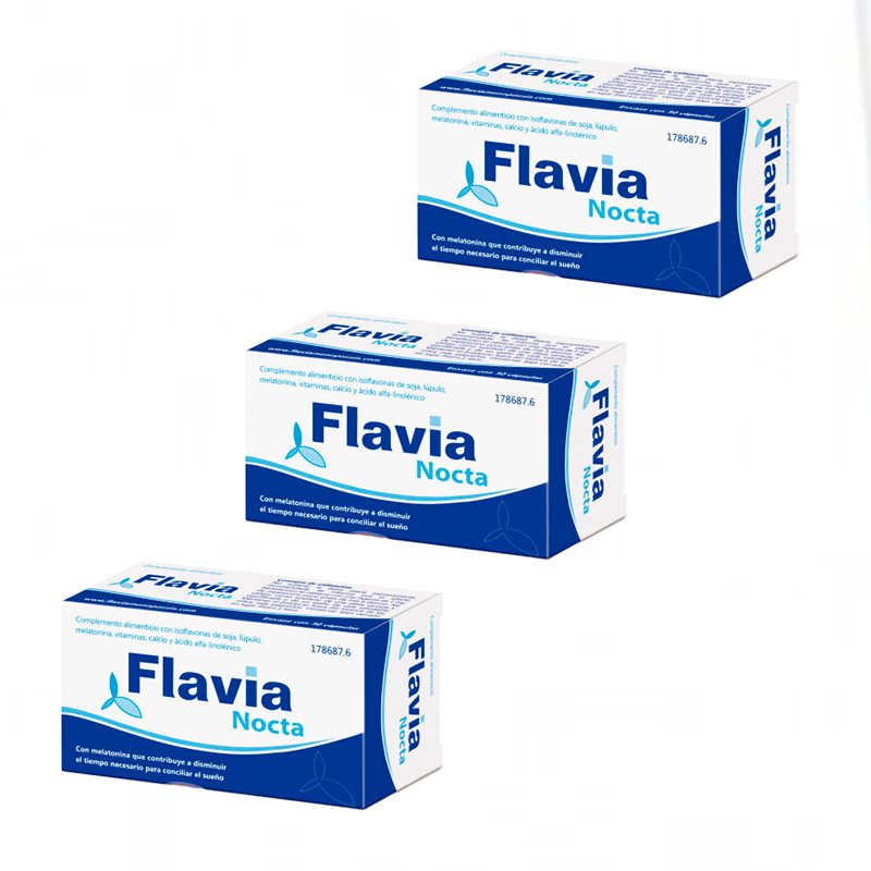 Pack Flavia Nocta 3x30 Cápsulas