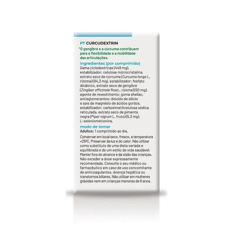 Mgdose Curcu Dextrin, 30 Comprimidos