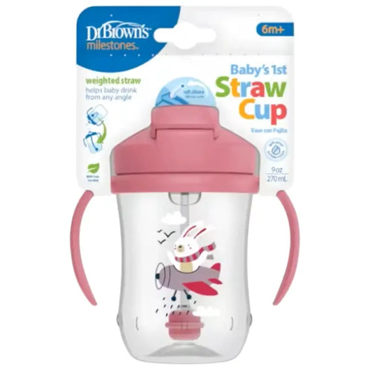 Mi Primer Vaso con Pajita, 270 ml