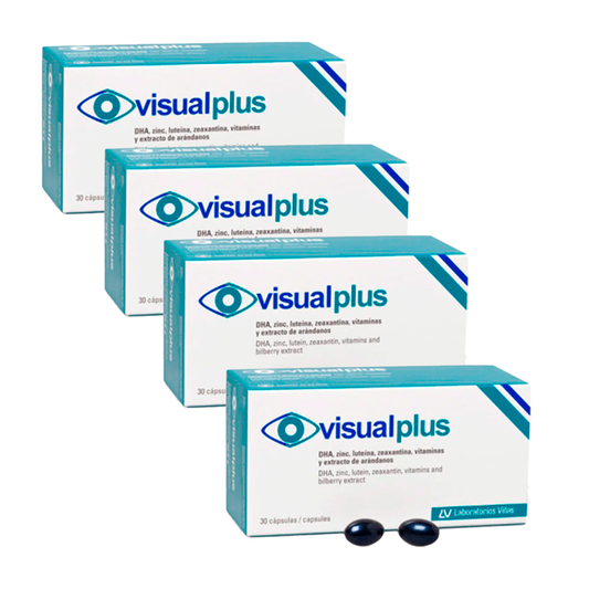Pack 4 Visualplus 30 cápsulas