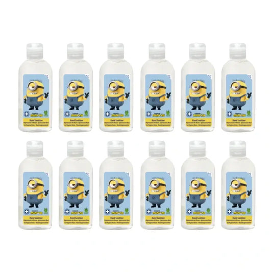 Acofar Gel Hidroalcohólico Infantil Minions, 12x100 ml