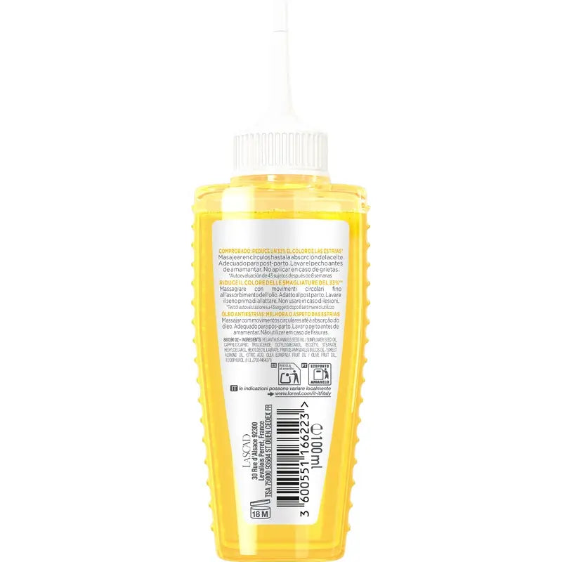 Mixa Aceite Antiestrías, 100 ml