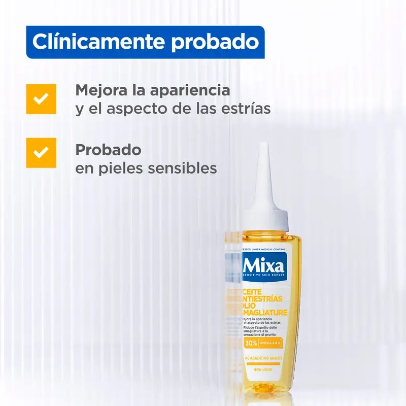 Mixa Aceite Antiestrías, 100 ml