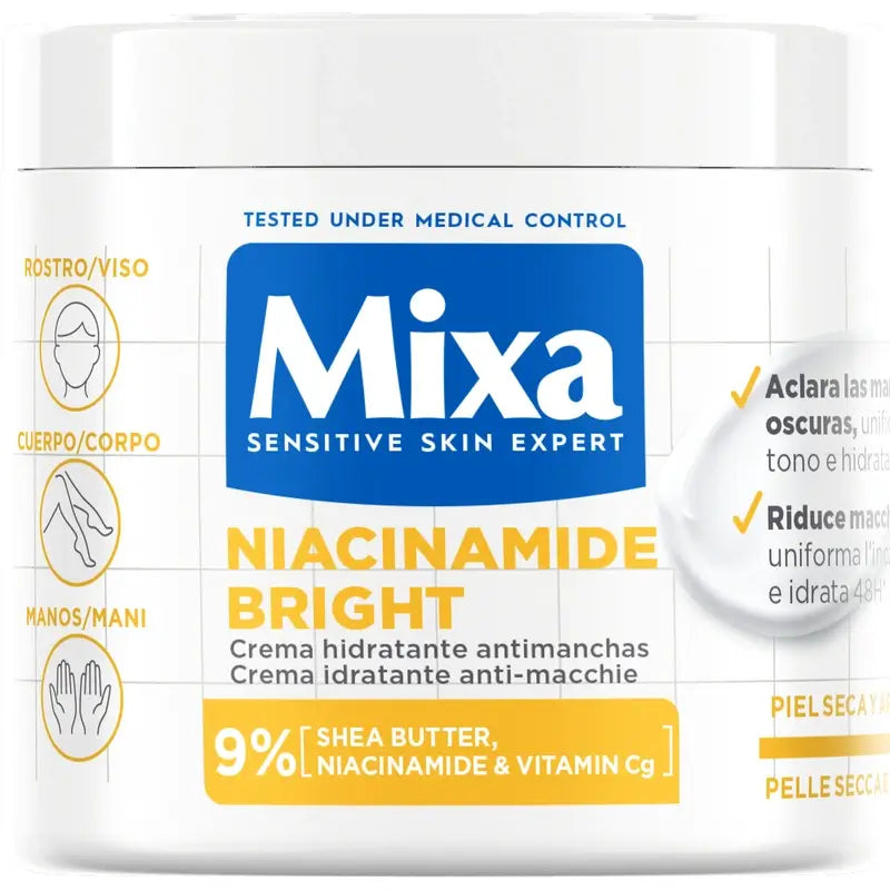 Mixa Niacinamida Crema Antimanchas , 400 ml