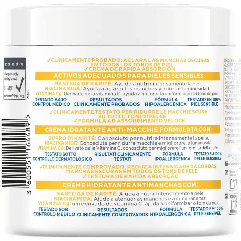 Mixa Niacinamida Crema Antimanchas , 400 ml