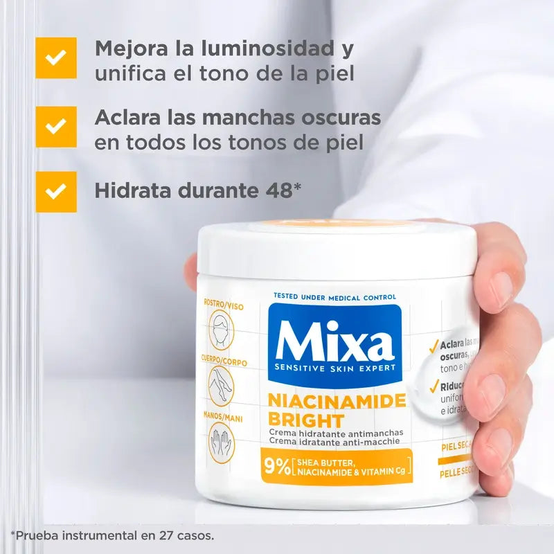 Mixa Niacinamida Crema Antimanchas , 400 ml