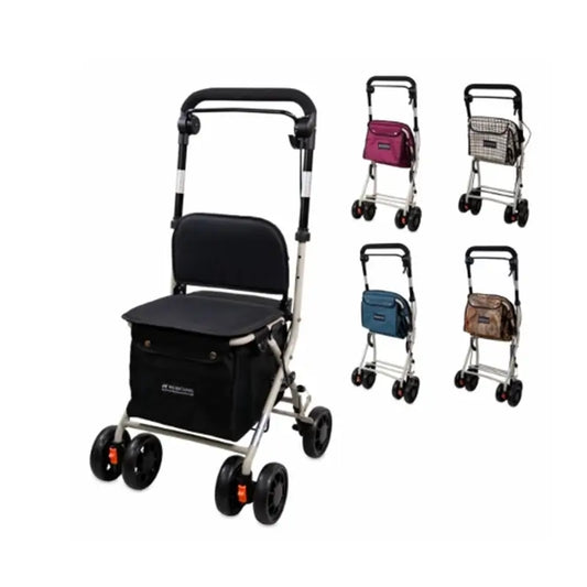 Mobiclinic Carro De La Compra Andador Plegable