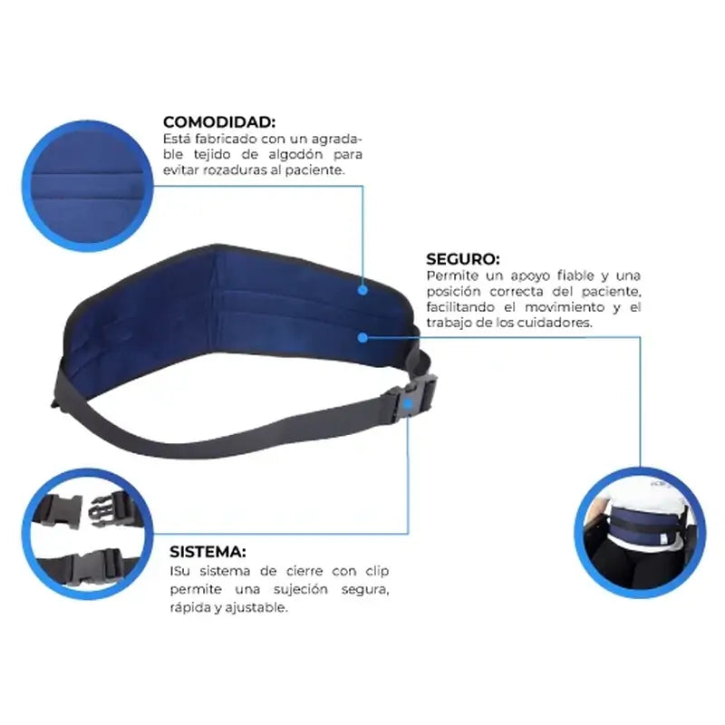 Mobiclinic Cinturón Para Sujeción Abdominal Talla M