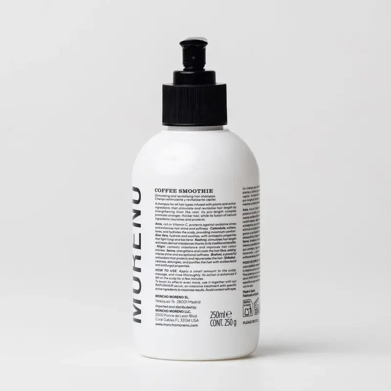 Moncho Moreno Coffe Smoothie Champú De Crecimiento , 250 ml
