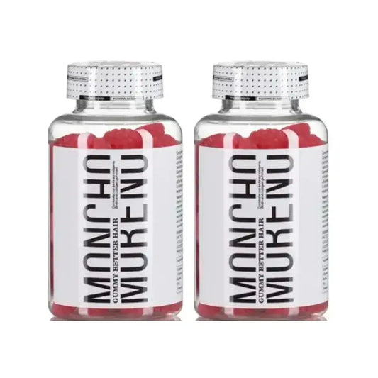 Moncho Moreno Gummys Better Hair, Pack 2 x 60 unidades