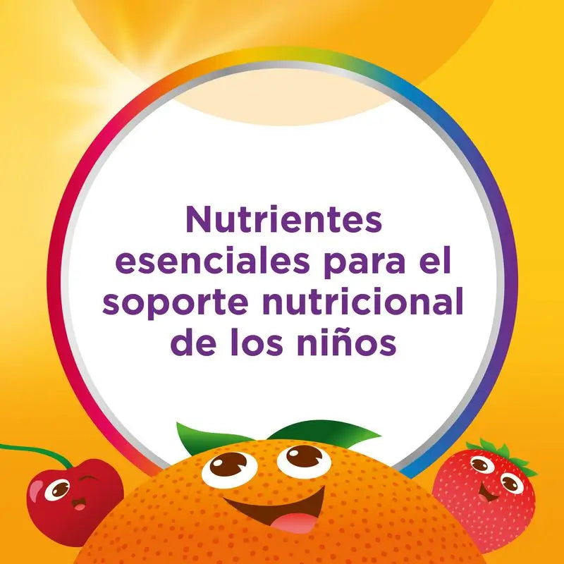 Multicentrum Vitagomis Junior Multivitamínico Para Niños Sabor A Cereza, Naranja Y Fresa, 30 gominolas