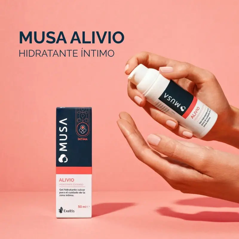 Musa Alivio Hidratante Vulvar, 50 ml + Hydragin Hidratante Vaginal, 6 Cánulas
