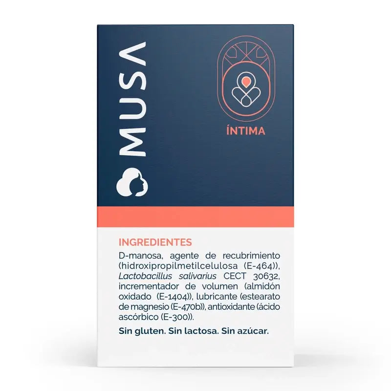 Musa Cistilacto Probiótico Cisititis, 30 cápsulas