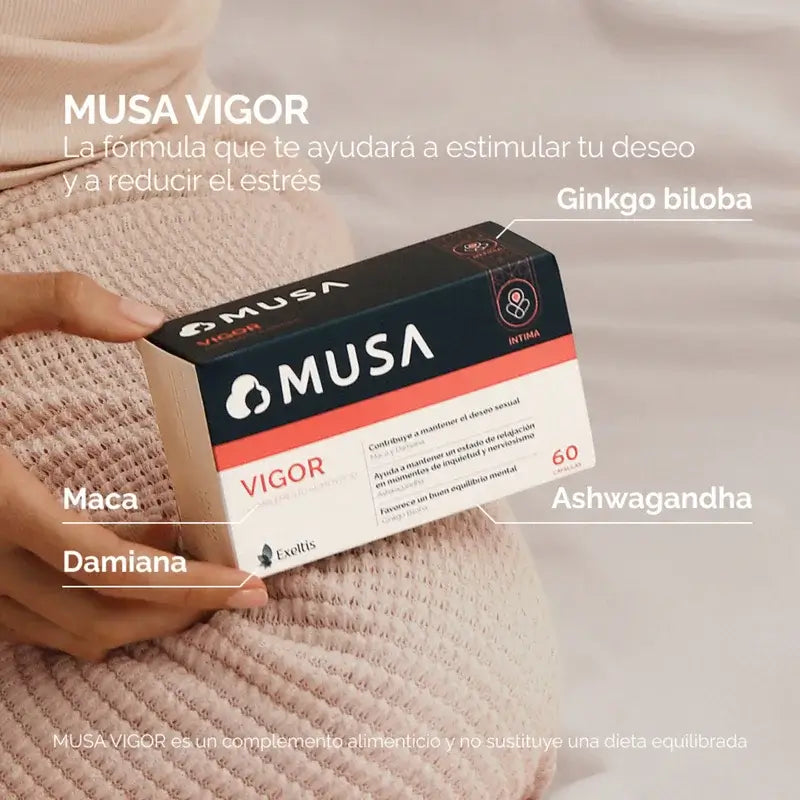 Musa Duplo Vigor Libido , 2 x 60 cápsulas