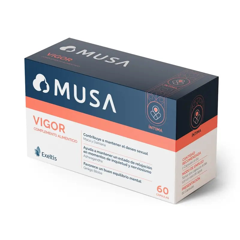 Musa Duplo Vigor Libido , 2 x 60 cápsulas