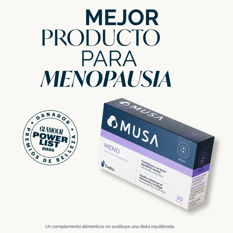 Musa Menopausia Complemento Alimenticio, 30 cápsulas