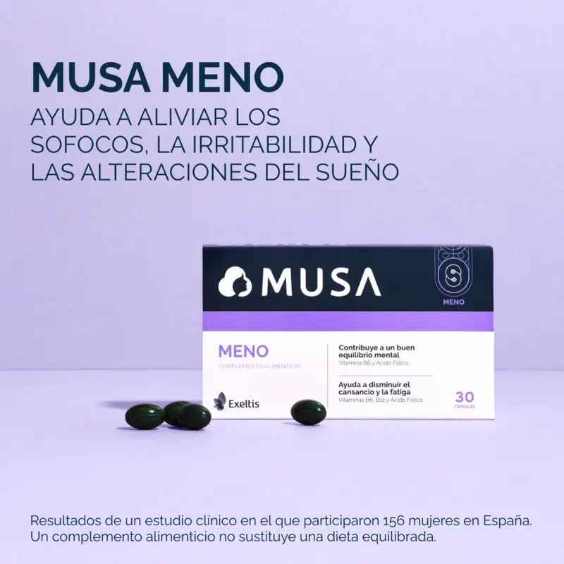 Musa Menopausia Complemento Alimenticio, 30 cápsulas