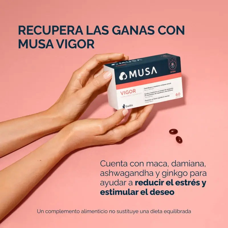 Musa Pack Menopausia + Vigor Libido , 30 + 60 cápsulas