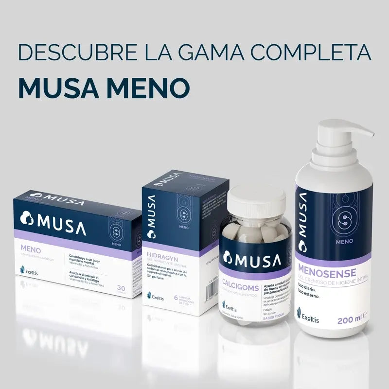 Musa Triplo Menopausia Complemento Alimenticio , 3 x 30 cápsulas