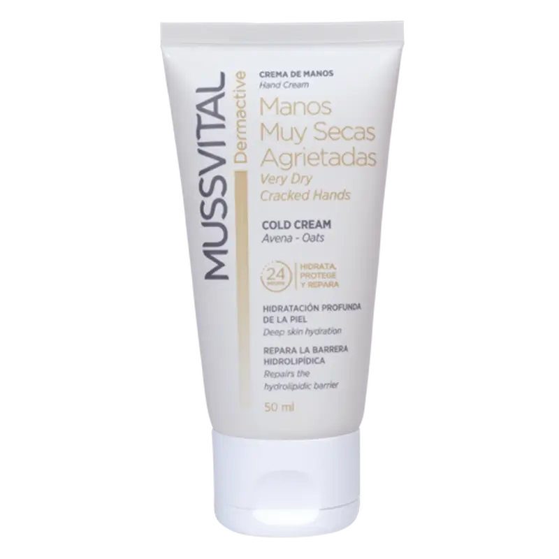 Mussvital Dermactive Crema De Manos Secas , 50 ml