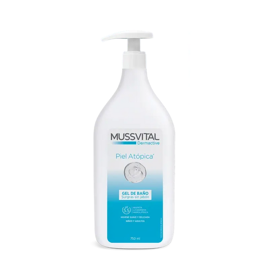 Mussvital Dermactive Gel Piel Atopica , 750 ml