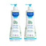 Mustela Hydra Bebé Leche Corporal con Aguacate Bio, Pack 2 x 750 ml