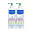 Mustela Linimento Higiene Infantil, Pack 2 x 400 ml