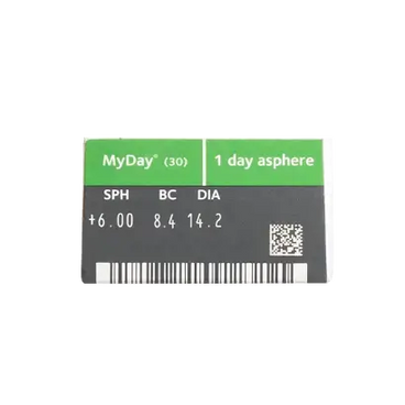 Myday Lentillas Esféricas Diarias , 30 unidades
