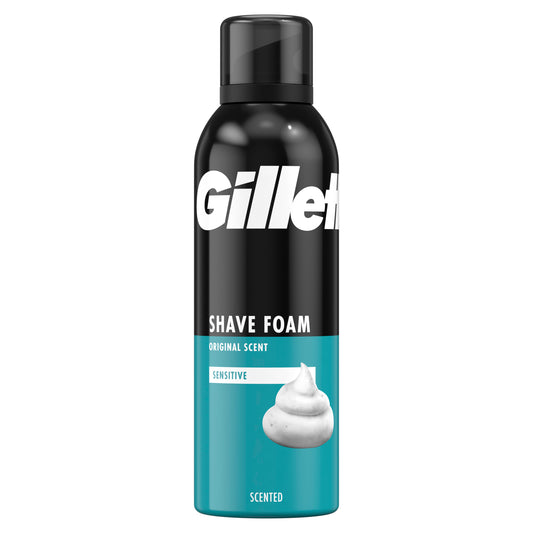 Gillette Classic Espuma De Afeitar Para Hombre , 200 ml