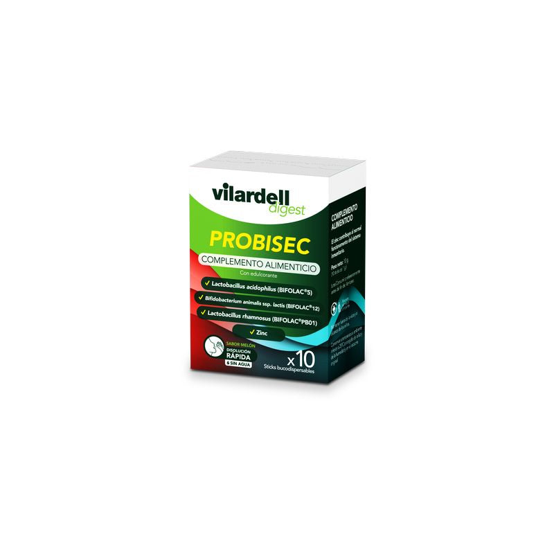 Vilardell Digest Probisec 10 Sticks Bucodispersables