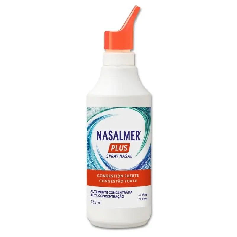 Nasalmer Plus, Descongestión Nasal Y Alivio De Congestión Severa, Spray 135 Ml