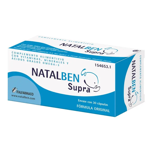 Natalben Supra Nutraceutico , 30 cápsulas